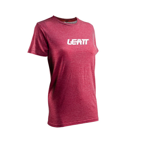 Leatt T-Shirt - Premium - Women Ruby