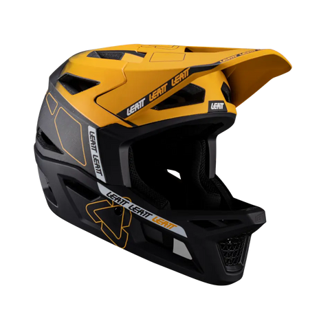 Leatt  Helmet MTB Gravity 6.0 Carbon V24 Gold