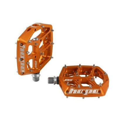 HOPE F20 Flat Pedals Orange