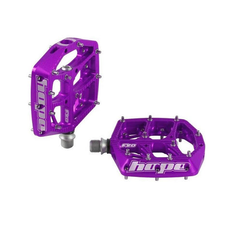 HOPE F20 Flat Pedals Purple