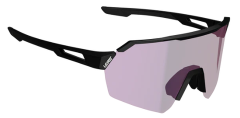 Leatt Sunglasses RideViz Lite Satin Black (Purple 30%)