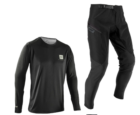 Leatt Ride Kit MTB Gravity 1.0 Ghost Black