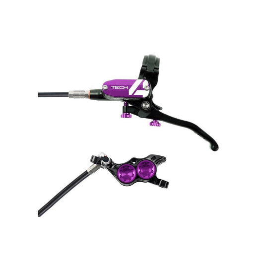 Hope Tech 4 E4 Black/Purple Set(Front & Back) – Shredshed.co.za