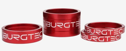 Burgtec Alloy Stem Spacer Red