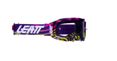 Leatt Goggle Velocity 5.5 Zebra Neon Light Grey 58%