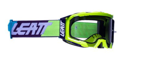 Leatt Goggle Velocity 5.5 Neon Yellow Light Grey 58%