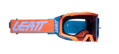 Leatt Goggle Velocity 5.5 Neon Orange Light Grey 58%